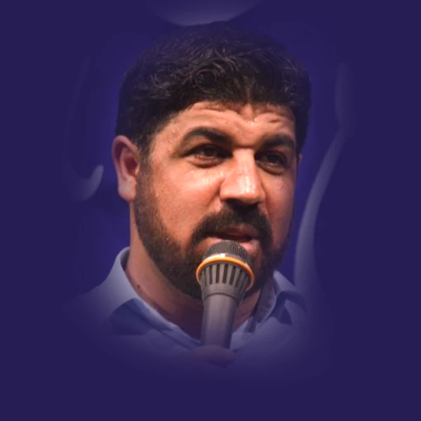 تصویر مجتبی رمضانی - زمین شدیم ولی آسمان ما حسن است