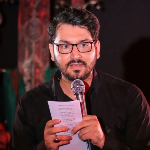 تصویر علی اکبر حائری - وقتی اذونه اباعبدالله می‌گیره وضو
