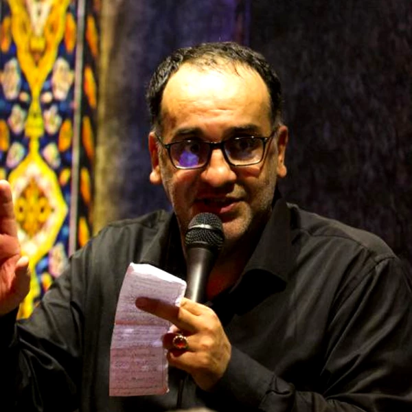 تصویر سید محمد جوادی - فریاد یا محمدا حسین رسید به کربلا