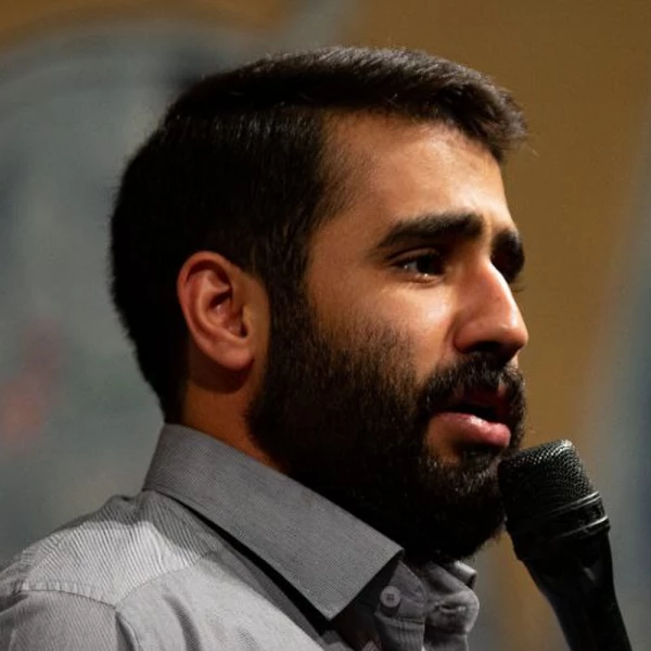 تصویر حسین طاهری - چراغونه خیابون منتهی به حرم عجب چراغونی
