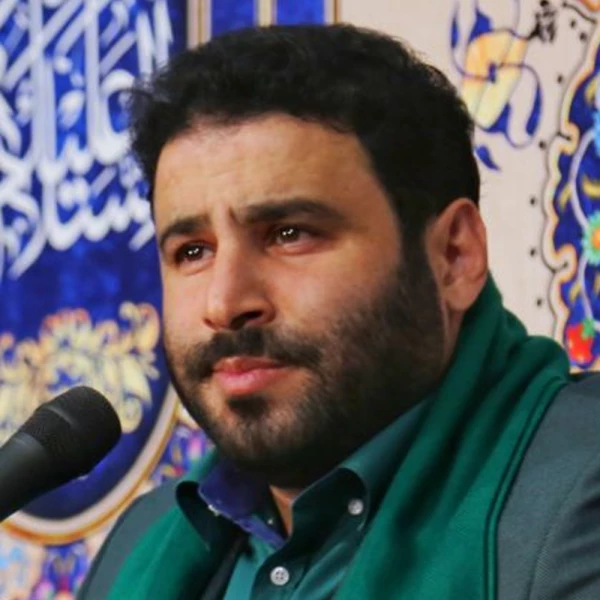 تصویر سیدمهدی میرداماد - شب عاشقانگی است و من شده ام گدای تو یاعلی