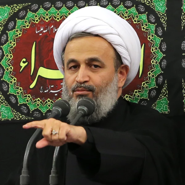 تصویر حجت الاسلام پناهیان - روضه حضرت مسلم