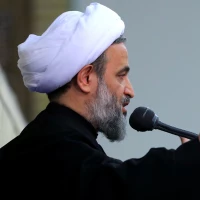 تصویر حجت الاسلام پناهیان - ما انسان آفریده شدیم تا ...