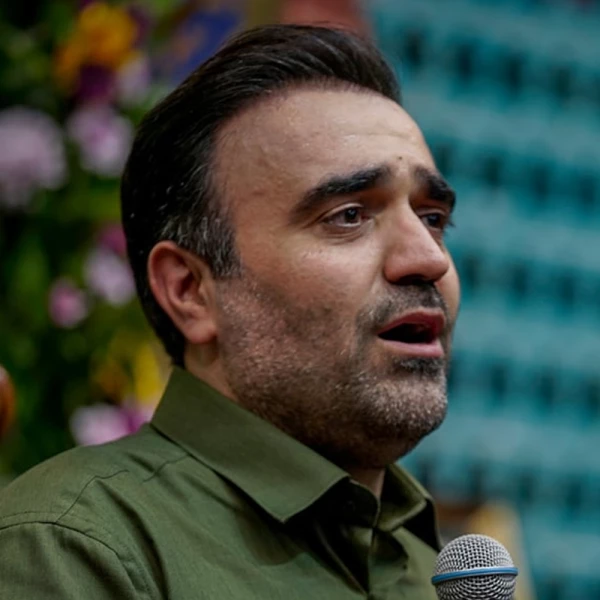 تصویر محسن عرب‌ خالقی - کیست که جبریل عشق امده پر بشکند
