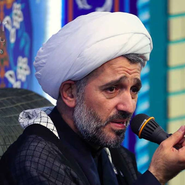 تصویر حجت‌الاسلام میرزامحمدی - آمدم وقت سحر با چشم گریان آمدم