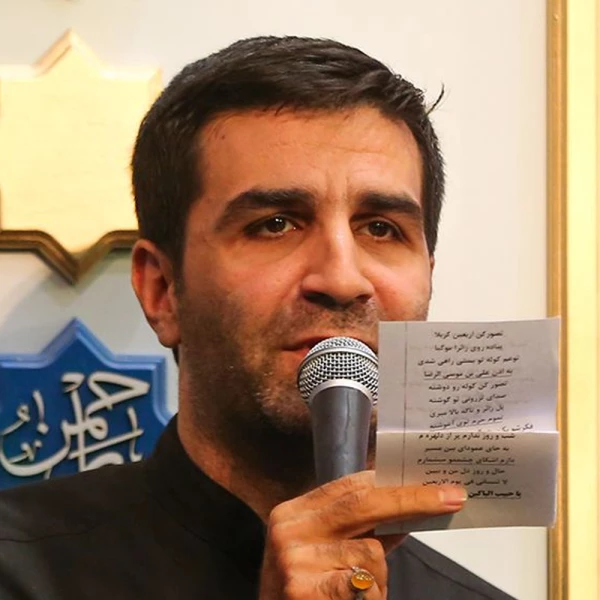 تصویر حسین قربانچه - اشکمو تو غصه‌ی تو میبارم