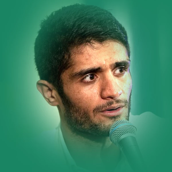 تصویر محسن عراقی - به علی دلبستم عشق فهمیدم
