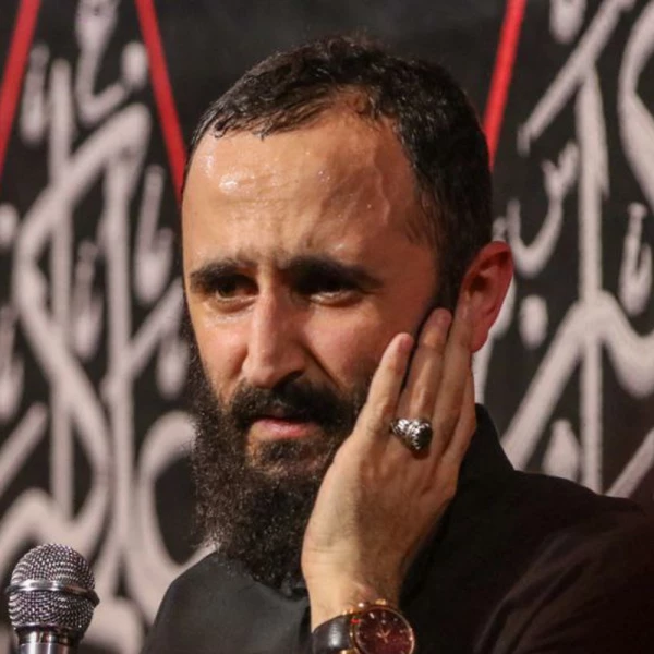 تصویر محمد امینی - گریه می‌کنی بر جدّ عطشانت