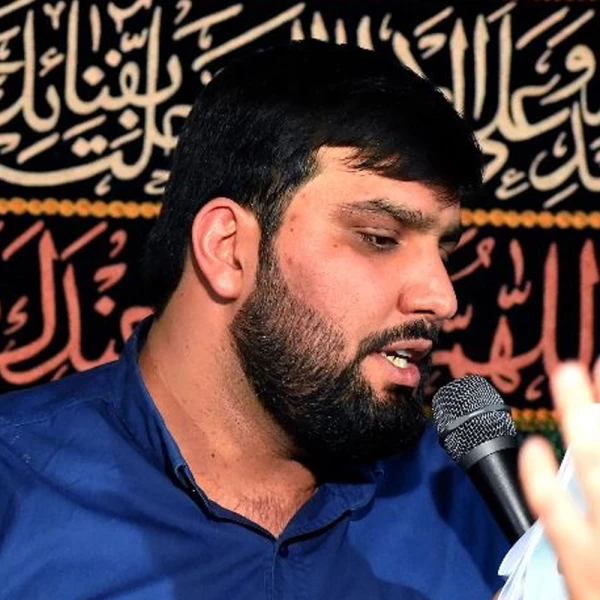 تصویر سجاد محمدی - نیت کن وضو بگیر‌ چشماتو ببند بیا از این طرف