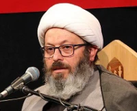تصویر حجت الاسلام قاسمیان - محرم 1401 دانشگاه علم و صنعت(شب ششم)