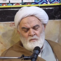 تصویر شیخ محمد باقر شریعت پناه - جلسه ۲۰ مرداد مسجد حضرت عباس