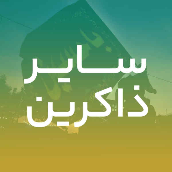 تصویر سایر ذاکرین - هر کی تو راه تو باشه گم نمیشه