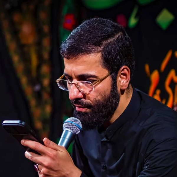 تصویر حسین سیب سرخی - برو ای گدای مسکین درِ خانه‌ی علی زن