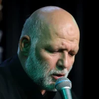 تصویر حاج مجتبی روشن روان - میوزه از کربلا به قلب عاشق چه نسیمی