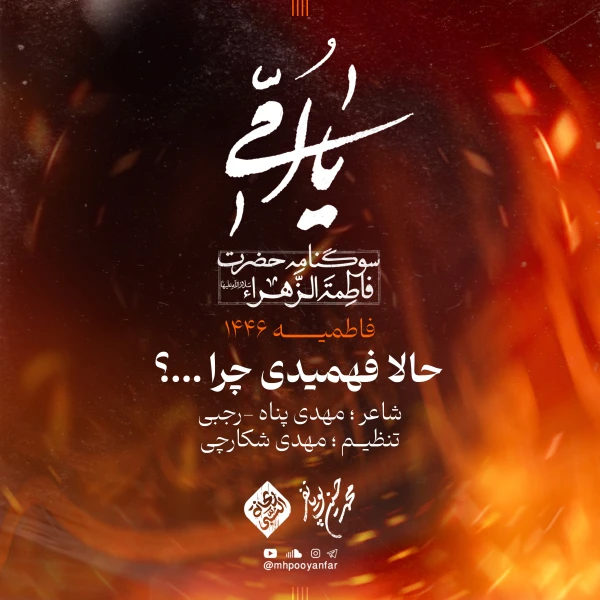 تصویر محمدحسین پویانفر - حالا فهمیدی چرا ...؟