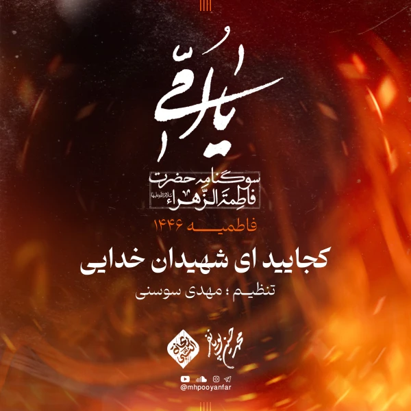 تصویر محمدحسین پویانفر - کجایید ای شهیدان خدایی