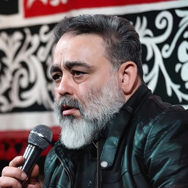 تصویر حاج علی آیینه چی - هو می‌کِشیم جام علی را بیاورید
