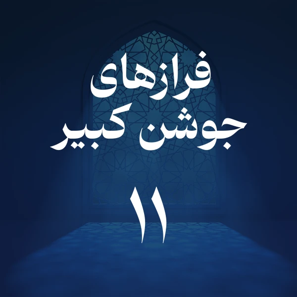 تصویر حسین اصفهانیان - فراز یازدهم جوشن کبیر