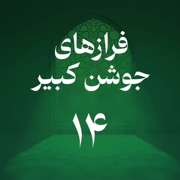تصویر حسین اصفهانیان - فراز چهاردهم جوشن کبیر