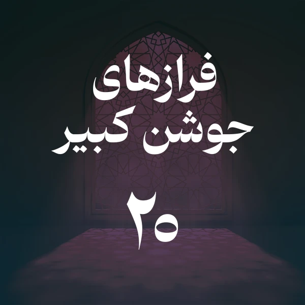 تصویر حسین اصفهانیان - فراز بیستم جوشن کبیر