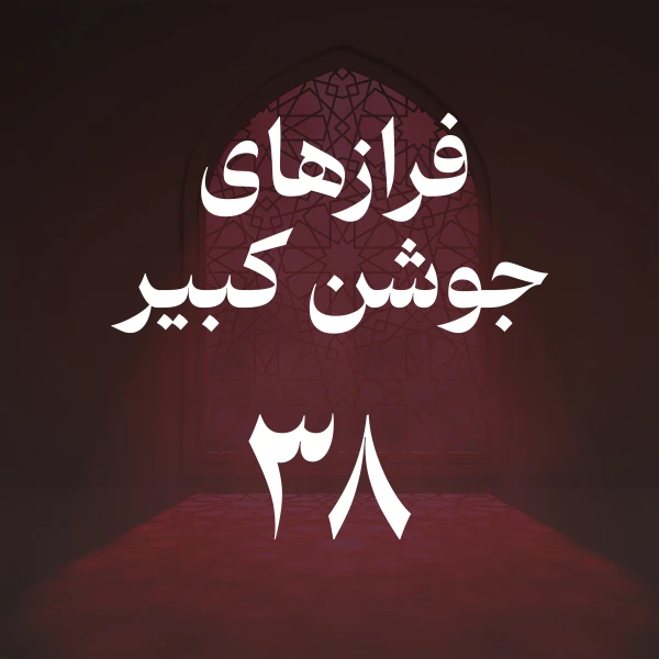 تصویر حسین اصفهانیان - فراز سی و هشتم جوشن کبیر