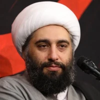 تصویر حجت الاسلام حامد کاشانی - شیوه تبلیغ اهل بیت (ع) برای امیر المومنین(ع)( جلسه اول)