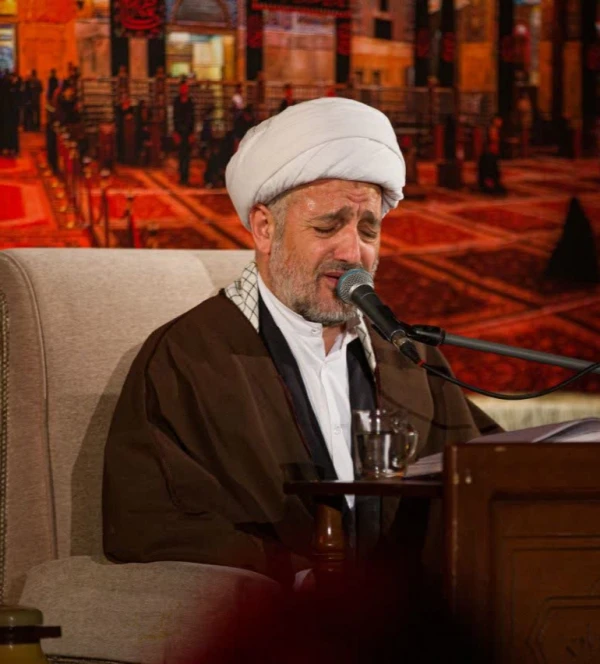 تصویر حجت‌الاسلام میرزامحمدی - تنها نشد زِ زهر ستم آب،پیکرت