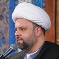 تصویر حجت الاسلام میثم علی‌پناه - فرمایشی از امام رضا (ع) درمورد امامت بعد از خود
