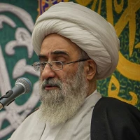 تصویر حجت الاسلام عباس اخوان - مقام حضرت زهرا (س) طبق آیه