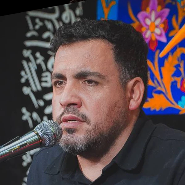 تصویر علی اکبر زادفرج - لِماذا سُمّیَت زهراءِ بِالزّهرا نمی‌دانم