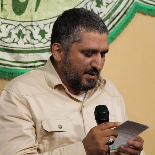 تصویر حاج امیر عباسی - ماهِ تابان کربلا می‌رود میدان