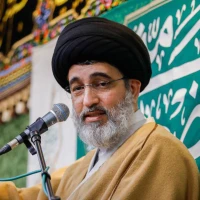 تصویر حجت الاسلام میرهاشم حسینی - مراسم ولادت سرداران کربلا