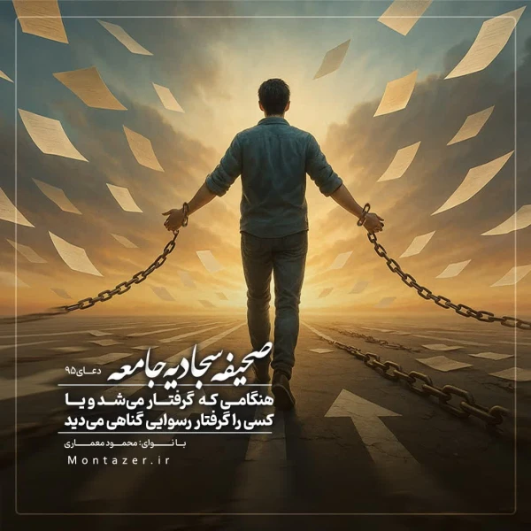 تصویر مؤسسه منتظران منجی - 95 -هنگامی که گرفتار می‌شد و یا کسی را گرفتار رسوایی گناه می‌دید