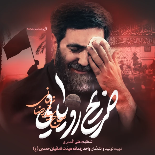 تصویر سیدرضا نریمانی - ضریح رویایی